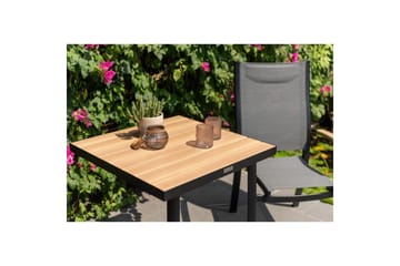 Utomhusmöbelgrupp Lifestyle Garden Panama 2x stapelbarfotölj & bistro bord - Utemöbler & utemiljö - Utegrupp - Cafegrupp & cafeset