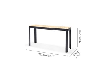 Utomhusmöbelgrupp Lifestyle Garden Portals balcony bord & 2 stol - Utemöbler & utemiljö - Utegrupp - Cafegrupp & cafeset