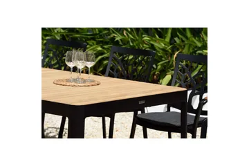 Utomhusmöbelgrupp Lifestyle Garden Portals 209 cm 5 trädskärarstolar + bänk - 5 trädskärarstolar + bänk - Utemöbler & utemiljö - Utegrupp - Matgrupp utomhus