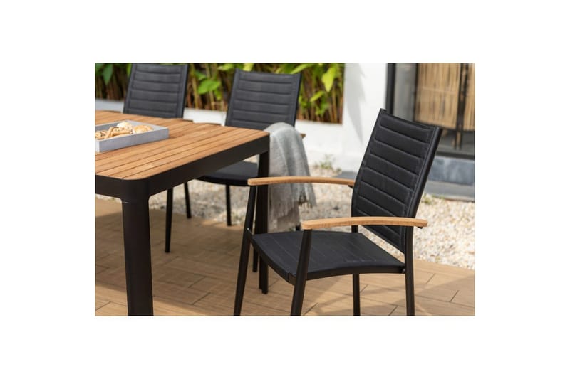 Utomhusmöbelgrupp Lifestyle Garden Portals 161 cm 4 lite carverstolar - 4 lite carverstolar - Utemöbler & utemiljö - Utegrupp - Matgrupp utomhus