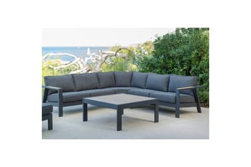 Utomhusmöbelgrupp Lifestyle Garden PALAU 2-sits höger & vänster + hörnsoffa stol + soffbord 100 cm - Utemöbler & utemiljö - Utegrupp - Soffgrupp utomhus