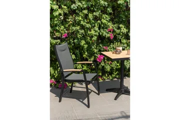 Utomhusmöbelgrupp Lifestyle Garden Panama 2x stapelbarfotölj & bistro bord - Utemöbler & utemiljö - Utegrupp - Cafegrupp & cafeset