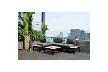 Utomhusmöbelgrupp Lifestyle Garden Portals 2x 2-sits modulsoffa & soffbord - Utemöbler & utemiljö - Utegrupp - Soffgrupp utomhus