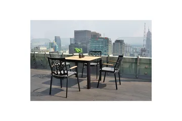 Utomhusmöbelgrupp Lifestyle Garden Portals 95 cm 4 trädskärarstolar - 4 trädskärarstolar - Utemöbler & utemiljö - Utegrupp - Matgrupp utomhus