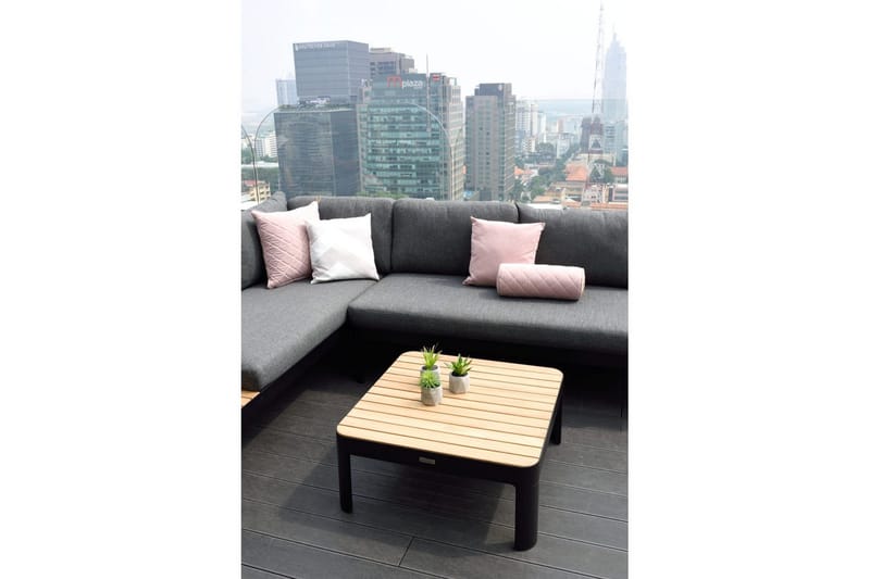 Utomhusmöbelgrupp Lifestyle Garden Portals 2-sits & 3-sits modulsoffa & soffbord - Utemöbler & utemiljö - Utegrupp - Soffgrupp utomhus