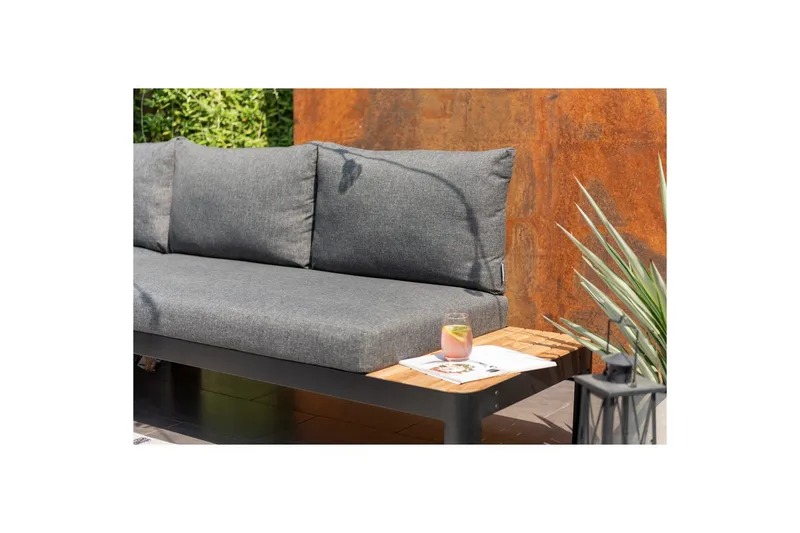 Utomhusmöbelgrupp Lifestyle Garden Portals 2-sits & 3-sits modulsoffa & soffbord - Utemöbler & utemiljö - Utegrupp - Soffgrupp utomhus