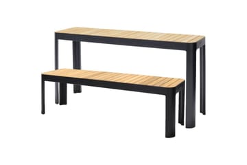 Utomhusmöbelgrupp Lifestyle Garden Portals balcony bord & bänk - Utemöbler & utemiljö - Utegrupp - Cafegrupp & cafeset