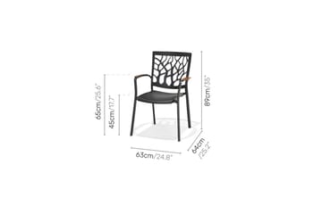 Utomhusmöbelgrupp Lifestyle Garden Portals 161 cm 4 trädskärarstolar - 4 trädskärarstolar - Utemöbler & utemiljö - Utegrupp - Matgrupp utomhus
