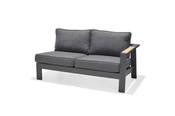 Utomhusmöbelgrupp Lifestyle Garden PALAU 2-sits höger & vänster + hörnsoffa stol + sidostol + soffbord 140 cm - Utemöbler & utemiljö - Utegrupp - Soffgrupp utomhus
