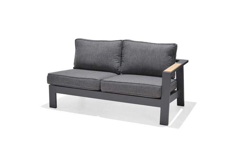 Utomhusmöbelgrupp Lifestyle Garden PALAU 2-sits höger & vänster + hörnsoffa stol + sidostol + soffbord 140 cm - Utemöbler & utemiljö - Utegrupp - Soffgrupp utomhus
