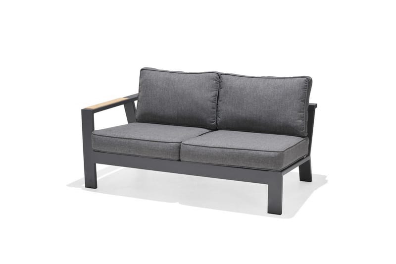 Utomhusmöbelgrupp Lifestyle Garden PALAU 2-sits höger & vänster + hörnsoffa stol + sidostol + soffbord 140 cm - Utemöbler & utemiljö - Utegrupp - Soffgrupp utomhus