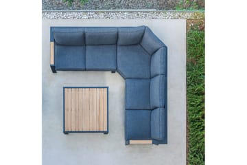 Utomhusmöbelgrupp Lifestyle Garden PALAU 2-sits höger & vänster + hörnsoffa stol + soffbord 100 cm - Utemöbler & utemiljö - Utegrupp - Soffgrupp utomhus