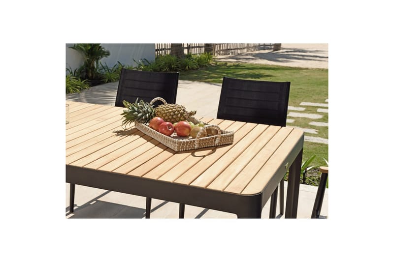 Utomhusmöbelgrupp Lifestyle Garden Portals 161 cm 4 lite carverstolar + bänk - 4 lite carverstolar + bänk - Utemöbler & utemiljö - Utegrupp - Matgrupp utomhus
