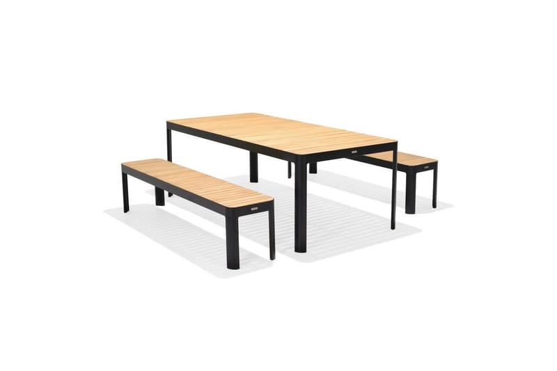Utomhusm�öbelgrupp Lifestyle Garden Portals 209 cm 2 bänkar - 2 bänkar - Utemöbler & utemiljö - Utegrupp - Matgrupp utomhus