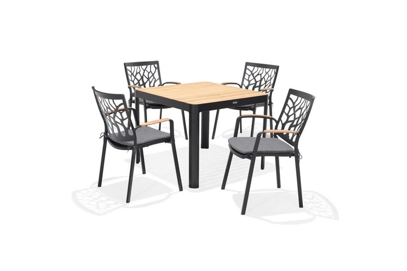 Utomhusmöbelgrupp Lifestyle Garden Portals 95 cm 4 trädskärarstolar - 4 trädskärarstolar - Utemöbler & utemiljö - Utegrupp - Matgrupp utomhus