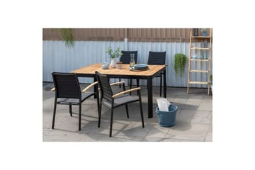 Utomhusmöbelgrupp Lifestyle Garden Portals 161 cm 4 lite carverstolar - 4 lite carverstolar - Utemöbler & utemiljö - Utegrupp - Matgrupp utomhus