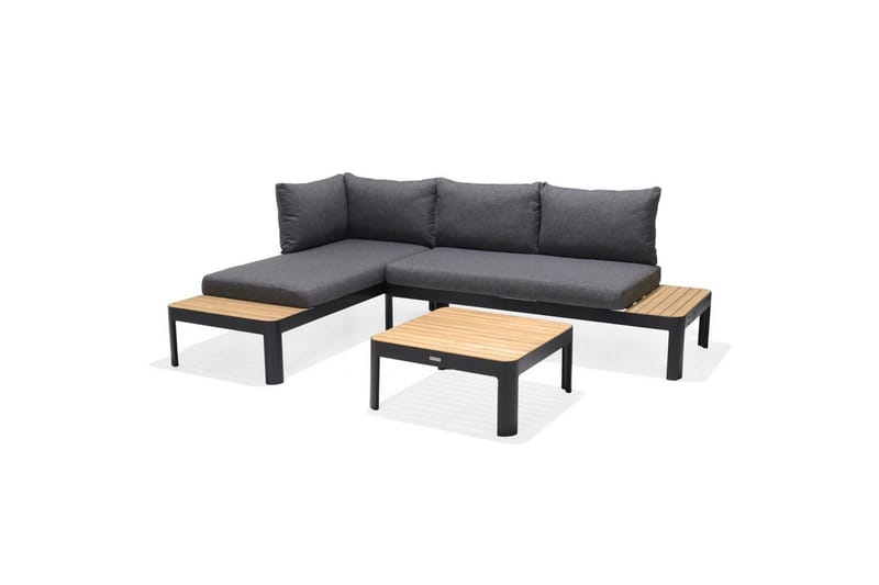 Utomhusmöbelgrupp Lifestyle Garden Portals 2x 2-sits modulsoffa & soffbord - Utemöbler & utemiljö - Utegrupp - Soffgrupp utomhus