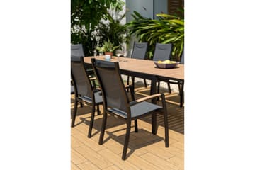 Utomhusmöbelgrupp Lifestyle Garden Panama 210-300 cm 10 stapelbarfotölj - 10 stapelbarfotölj - Utemöbler & utemiljö - Utegrupp - Matgrupp utomhus