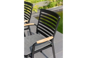 Utomhusmöbelgrupp Lifestyle Garden Portals 161 cm 4 carverstolar - 4 carverstolar - Utemöbler & utemiljö - Utegrupp - Matgrupp utomhus