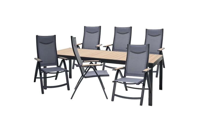 Utomhusmöbelgrupp Lifestyle Garden Panama 210-300 cm 6 pos. fotölj, 6 pos. fotölj