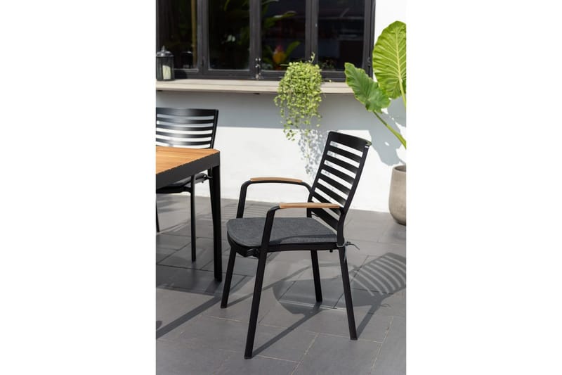 Utomhusmöbelgrupp Lifestyle Garden Portals 95 cm 4 carverstolar - 4 carverstolar - Utemöbler & utemiljö - Utegrupp - Matgrupp utomhus