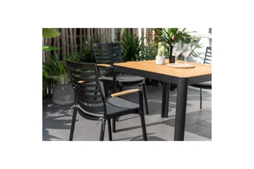 Utomhusmöbelgrupp Lifestyle Garden Portals 95 cm 4 carverstolar - 4 carverstolar - Utemöbler & utemiljö - Utegrupp - Matgrupp utomhus