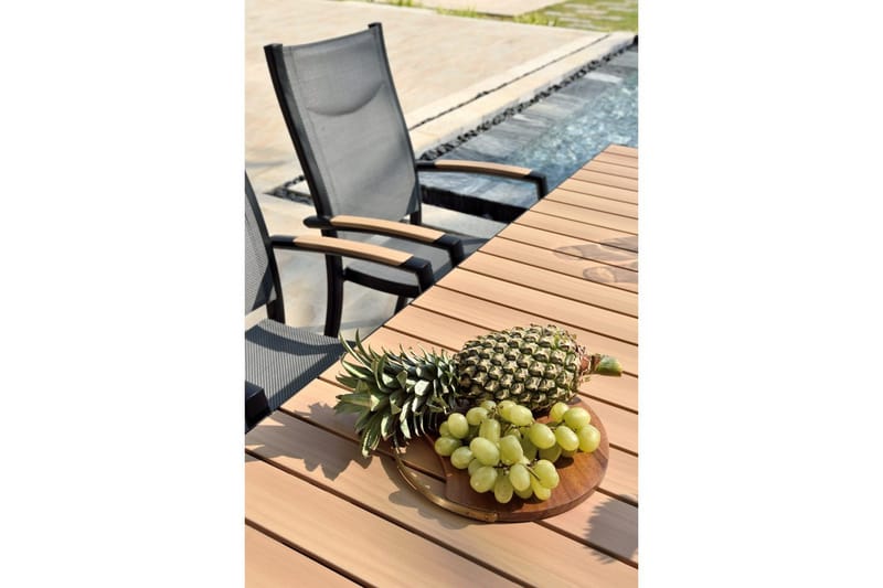 Utomhusmöbelgrupp Lifestyle Garden Panama 200 cm 6 stapelbarfotölj - 6 stapelbarfotölj - Utemöbler & utemiljö - Utegrupp - Matgrupp utomhus