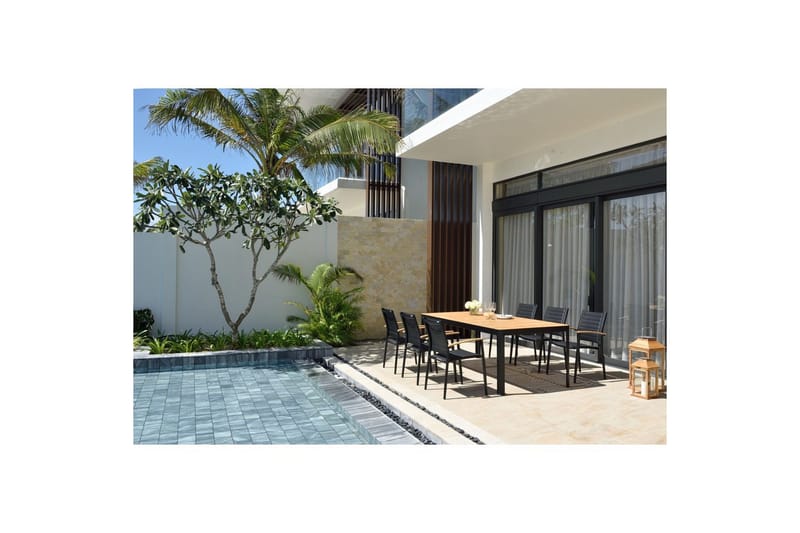 Utomhusmöbelgrupp Lifestyle Garden Portals 209 cm 6 lite carverstolar - 6 lite carverstolar - Utemöbler & utemiljö - Utegrupp - Matgrupp utomhus