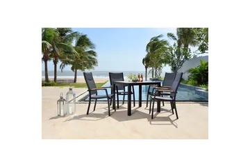 Utomhusmöbelgrupp Lifestyle Garden Panama 90 cm 4 stapelbarfotölj - 4 stapelbarfotölj - Utemöbler & utemiljö - Utegrupp - Matgrupp utomhus