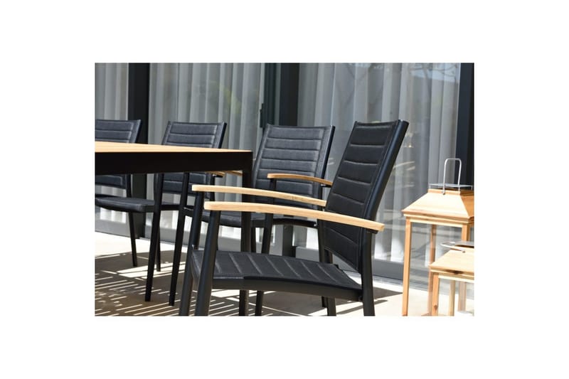 Utomhusmöbelgrupp Lifestyle Garden Portals 209 cm 8 lite carverstolar - 8 lite carverstolar - Utemöbler & utemiljö - Utegrupp - Matgrupp utomhus