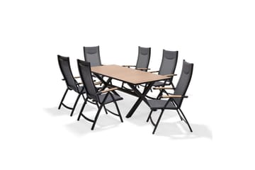 Utomhusmöbelgrupp Lifestyle Garden Panama 200 cm 6 pos. fotölj - 6 pos. fotölj - Utemöbler & utemiljö - Utegrupp - Matgrupp utomhus