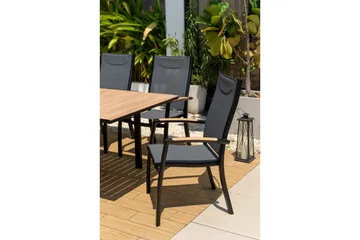 Utomhusmöbelgrupp Lifestyle Garden Panama 210-300 cm 10 stapelbarfotölj - 10 stapelbarfotölj - Utemöbler & utemiljö - Utegrupp - Matgrupp utomhus