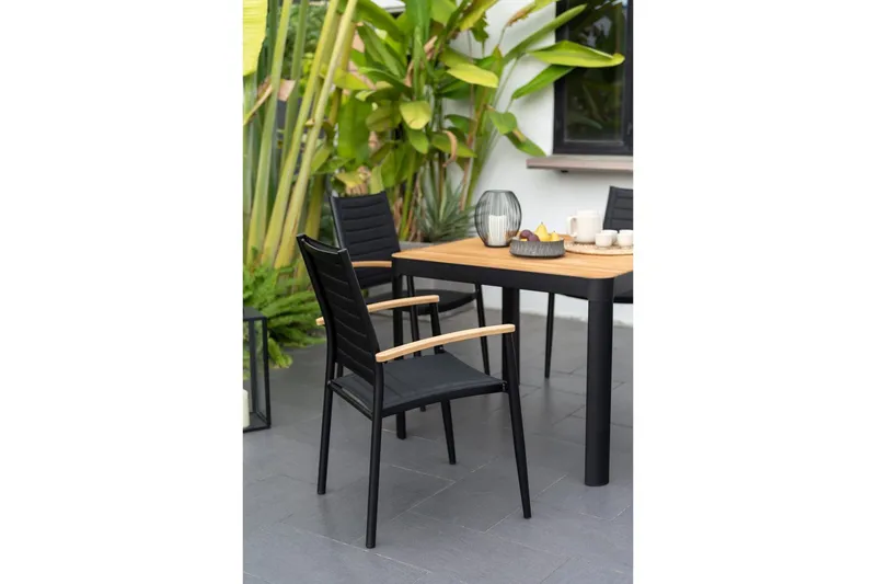 Utomhusmöbelgrupp Lifestyle Garden Portals 95 cm 4 lite carverstolar - 4 lite carverstolar - Utemöbler & utemiljö - Utegrupp - Matgrupp utomhus