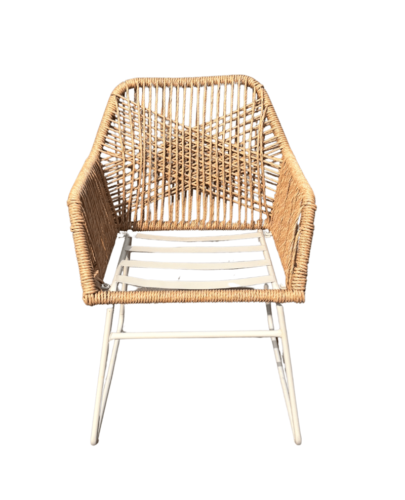 Utomhusmöbelgrupp Palermo bistroset med Seville karmstolar - grå/beige/sand - Utemöbler & utemiljö - Utegrupp - Cafegrupp & cafeset