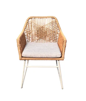 Utomhusmöbelgrupp Palermo bistroset med Seville karmstolar - grå/beige/sand - Utemöbler & utemiljö - Utegrupp - Cafegrupp & cafeset