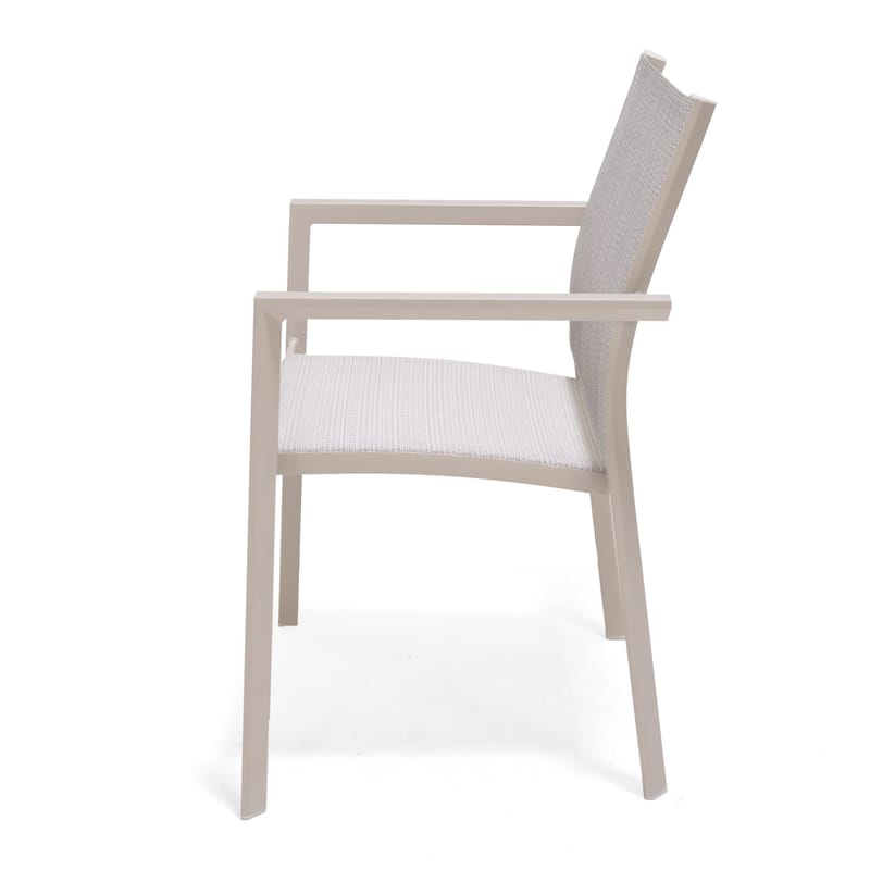 Utomhusset Urbanite sidobord 50 + 2 carverstolar - ljusgrå - Utemöbler & utemiljö - Utegrupp - Cafegrupp & cafeset