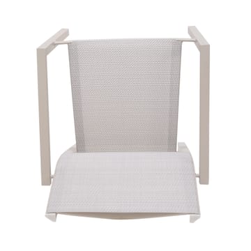 Utomhusset Urbanite sidobord 50 + 2 carverstolar - ljusgrå - Utemöbler & utemiljö - Utegrupp - Cafegrupp & cafeset