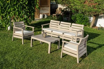Vomira Loungegrupp utomhus - Desert Beige - Utemöbler & utemiljö - Utegrupp - Soffgrupp utomhus