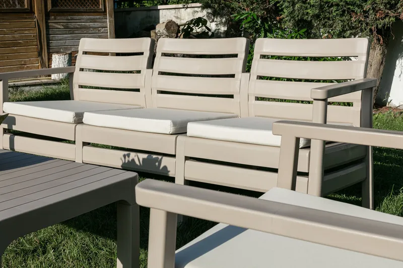 Vomira Loungegrupp utomhus - Desert Beige - Utemöbler & utemiljö - Utegrupp - Soffgrupp utomhus