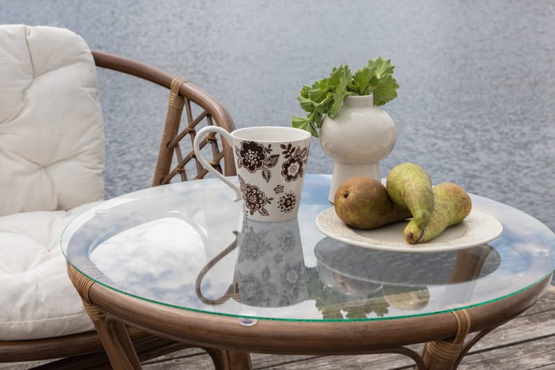 Wera Balkonggrupp 2-sits - Brun/Vit - Utemöbler & utemiljö - Utegrupp - Cafegrupp & cafeset