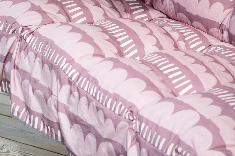 Teneriffa 3- pers. hammock, 84B - Grå/Rosa - Utemöbler & utemiljö - Utesoffa - Hammock