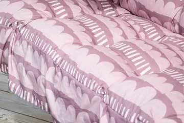 Teneriffa 3- pers. hammock, 84B - Grå/Rosa - Utemöbler & utemiljö - Utesoffa - Hammock
