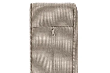 2-sitssoffa Trani Ljus trä/grått/beige - Ljus trä/grått/beige - Utemöbler & utemiljö - Utesoffa - Trädgårdssoffa