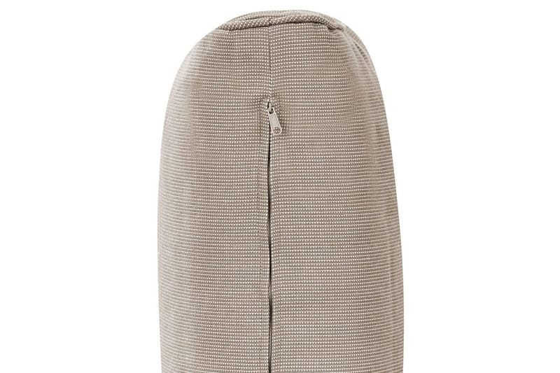 2-sitssoffa Trani Ljus trä/grått/beige - Ljus trä/grått/beige - Utemöbler & utemiljö - Utesoffa - Trädgårdssoffa