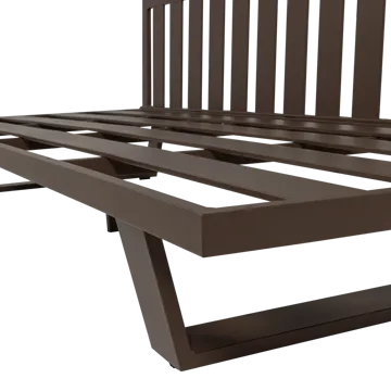 3-sits Soffa Bear Utomhus - Brun - Utemöbler & utemiljö - Utesoffa - Trädgårdssoffa