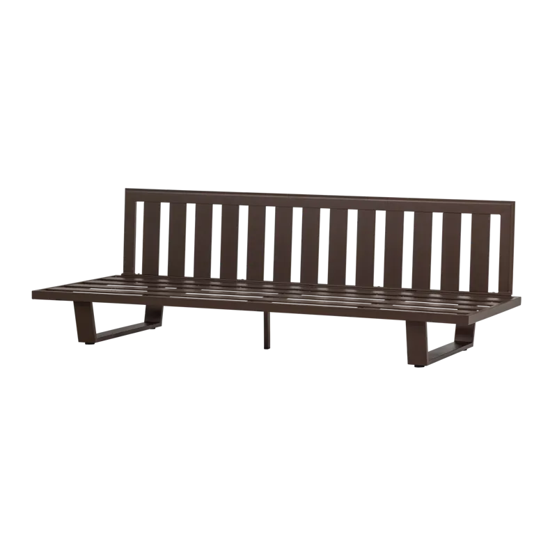 3-sits Soffa Bear Utomhus - Brun - Utemöbler & utemiljö - Utesoffa - Trädgårdssoffa