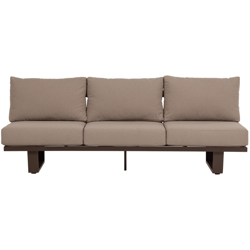 3-sits Soffa Bear Utomhus, Brun