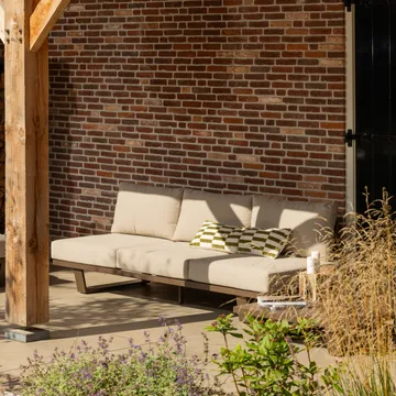 3-sits Soffa Bear Utomhus - Brun - Utemöbler & utemiljö - Utesoffa - Trädgårdssoffa