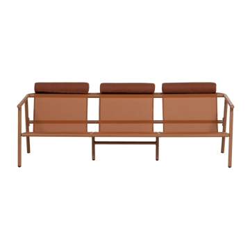 3-sits Soffa Cavero Utomhus - Terra - Utemöbler & utemiljö - Utesoffa