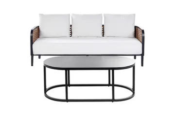 3-sitssoffa Montefalco - Utemöbler & utemiljö - Utegrupp - Cafegrupp & cafeset